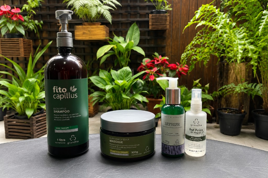 Produtos Grandha — pele, cabelo e saúde